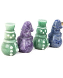 Snowman Carvings - 4 pcs (#225965)