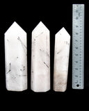 Tourmalinated Quartz Tower - Large