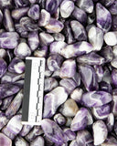 Tumbled Chevron Amethyst