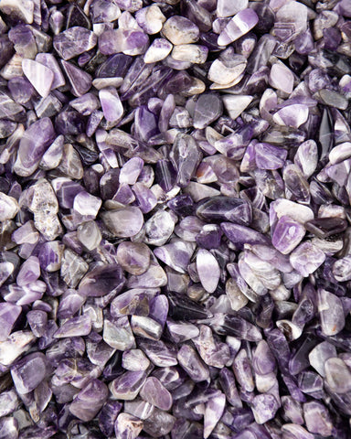 Tumbled Amethyst (Chevron) - Extra Small