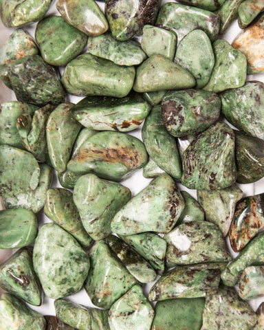 Tumbled Chrysoprase
