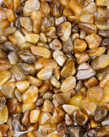 Tumbled Golden Healer Quartz