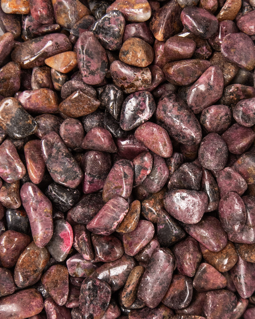 Tumbled Rhodonite