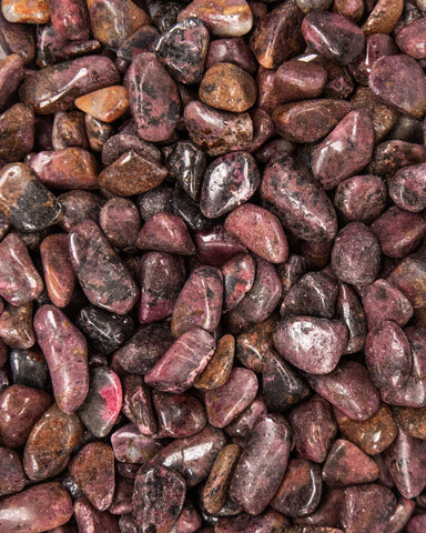 Tumbled Rhodonite