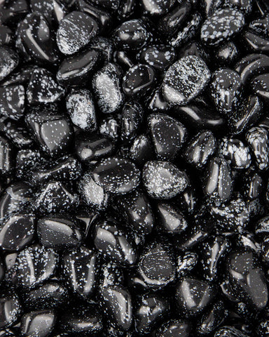 Tumbled Snowflake Obsidian