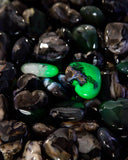 Volcano Agate Hearts