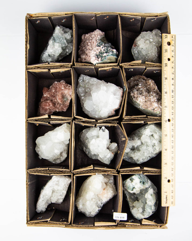 Zeolite & Apophyllite - 12 pcs (#226819)