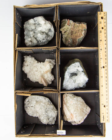 Zeolite & Apophyllite - 6 pcs (#226824)