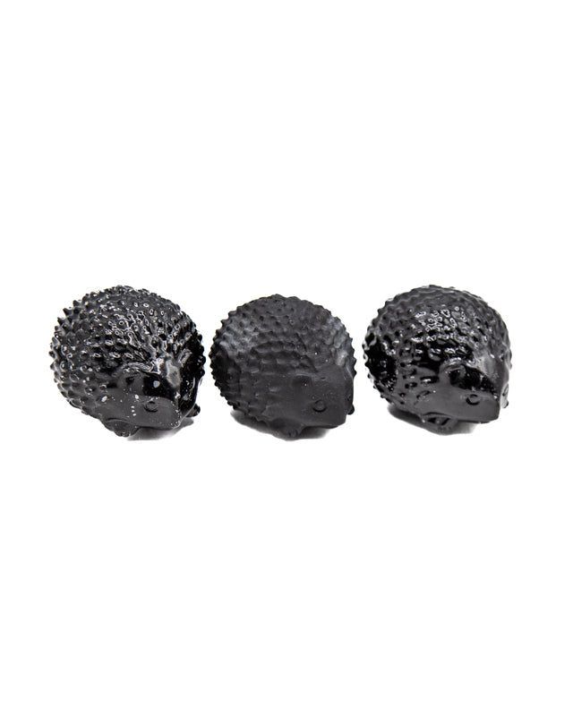 Hedgehog Carving (Obsidian)