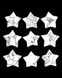 Howlite Star Carving