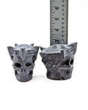 Obsidian Carving - Skulls (Medium)
