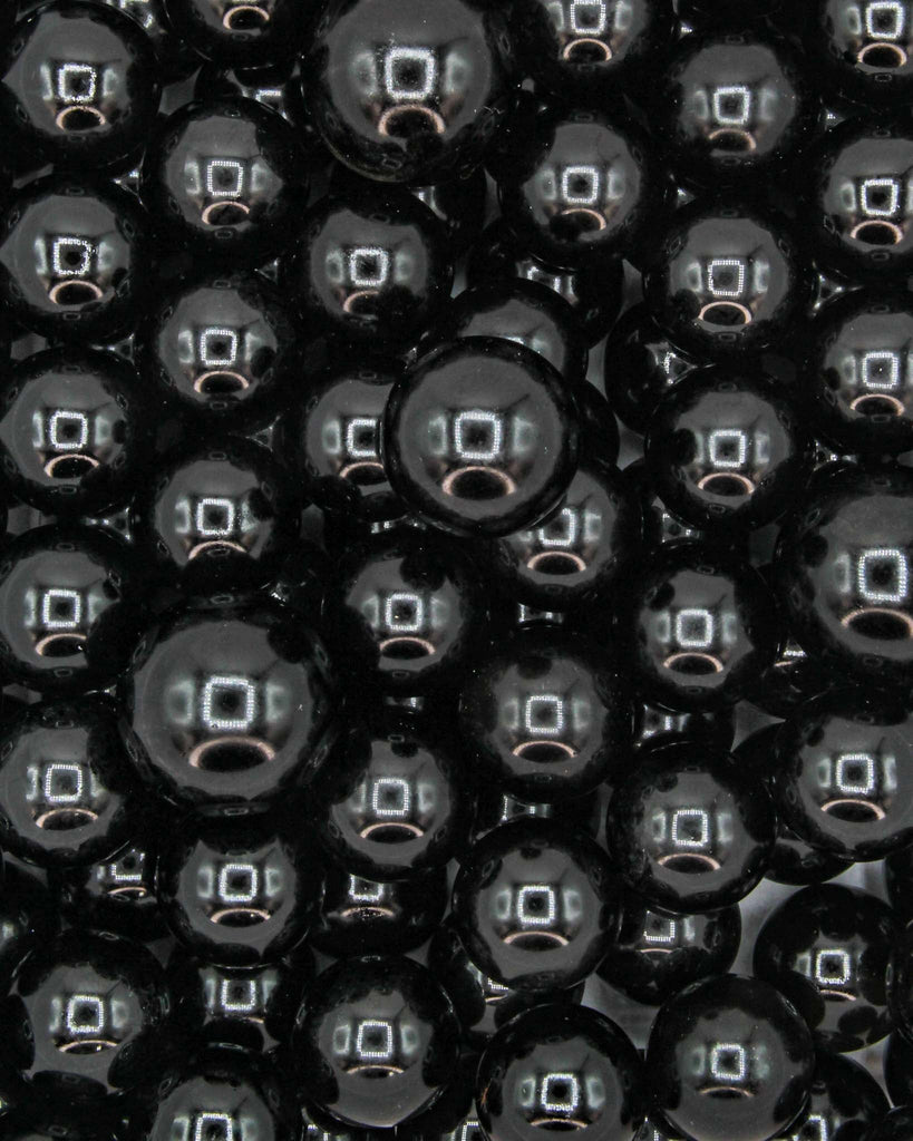 Small Spheres - Black Obsidian