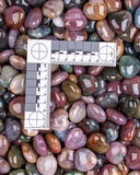 30mm Heart - Ocean Jasper