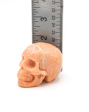 Orange Calcite Skull (2 inch)