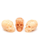 Orange Calcite Skull (3 inch)