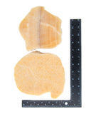 Orange Calcite Polished Slab