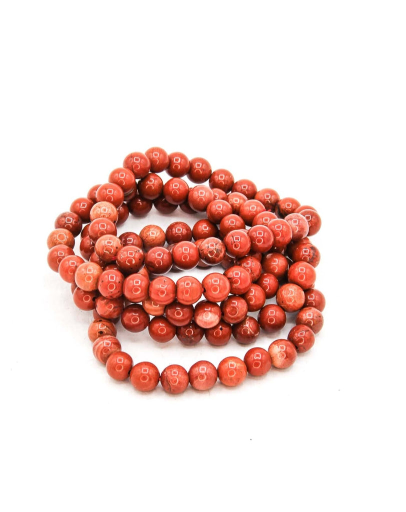 Red Jasper is a vibrant and powerful stone that is often used in jewelry.  Rudraksha beads of Nepal is used as mala, bracelet & worn for health and  disease cure benefits