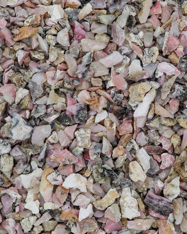 Rough Pink Opal Chips