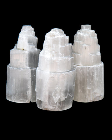 Selenite Lamp 20cm