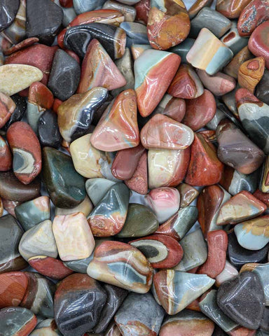 Tumbled Desert Jasper Polychrome