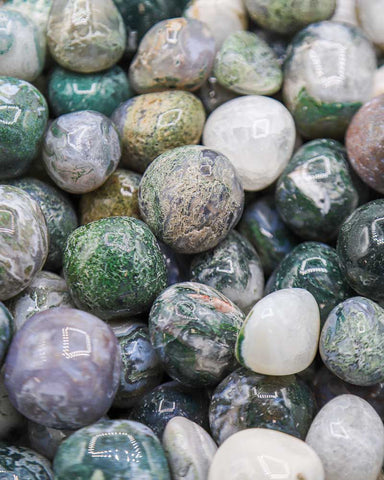 Tumbled Moss Agate [per piece]