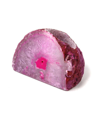 Agate Geode Candle Holder